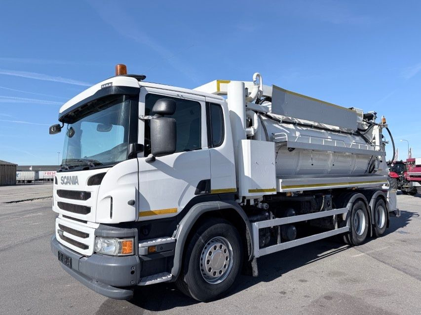 Scania P360 6x4 Euro 6 Hvidtved Larsen FlexLine 312 - Asenizatorius: foto 1 Scania P360 6x4 Euro 6 Hvidtved Larsen FlexLine 312 - Asenizatorius: foto 1