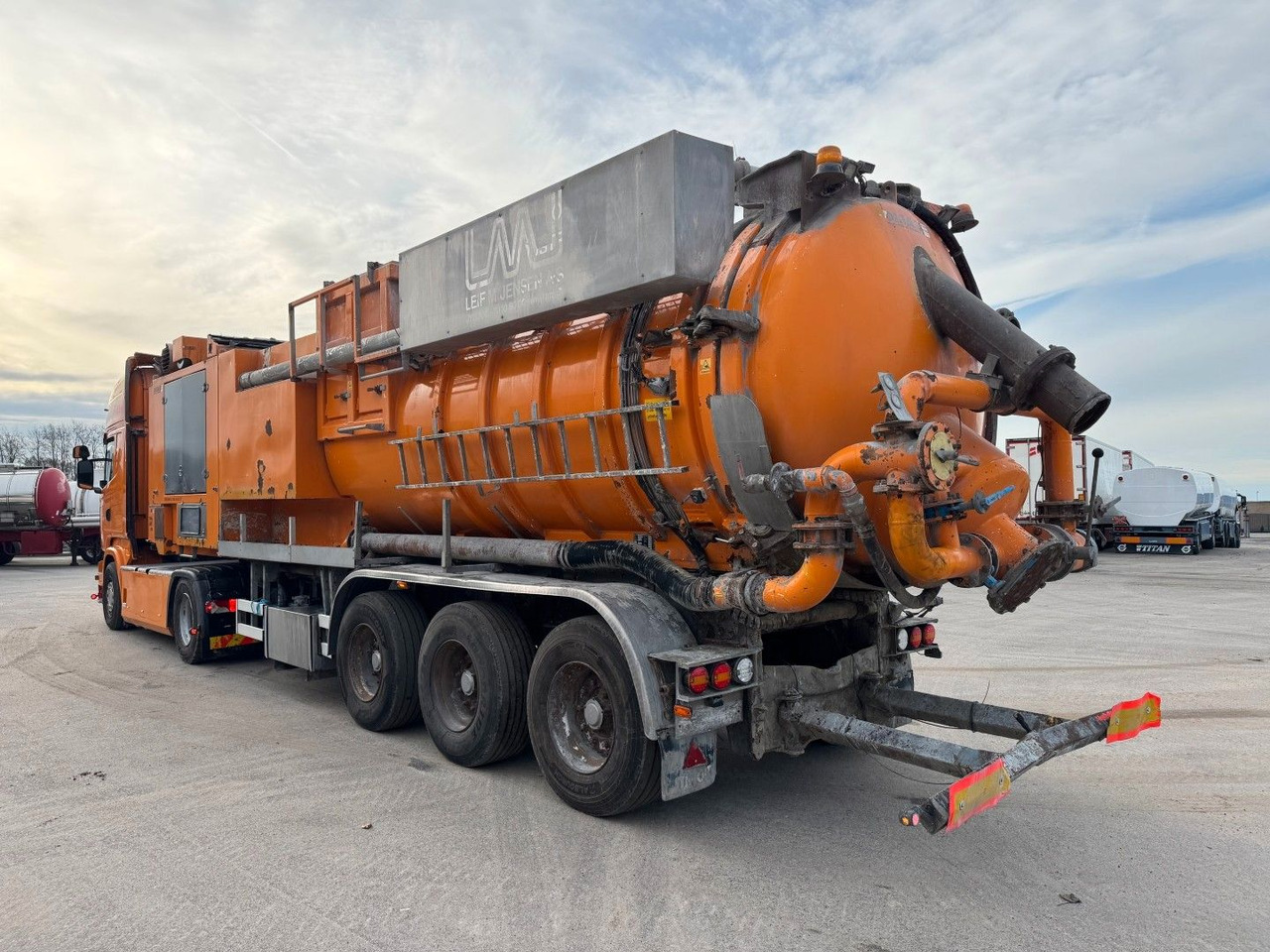 Scania R450 4x2 Euro 6 Disab Centurion LN20 Sauglader - Asenizatorius: foto 4 Scania R450 4x2 Euro 6 Disab Centurion LN20 Sauglader - Asenizatorius: foto 4