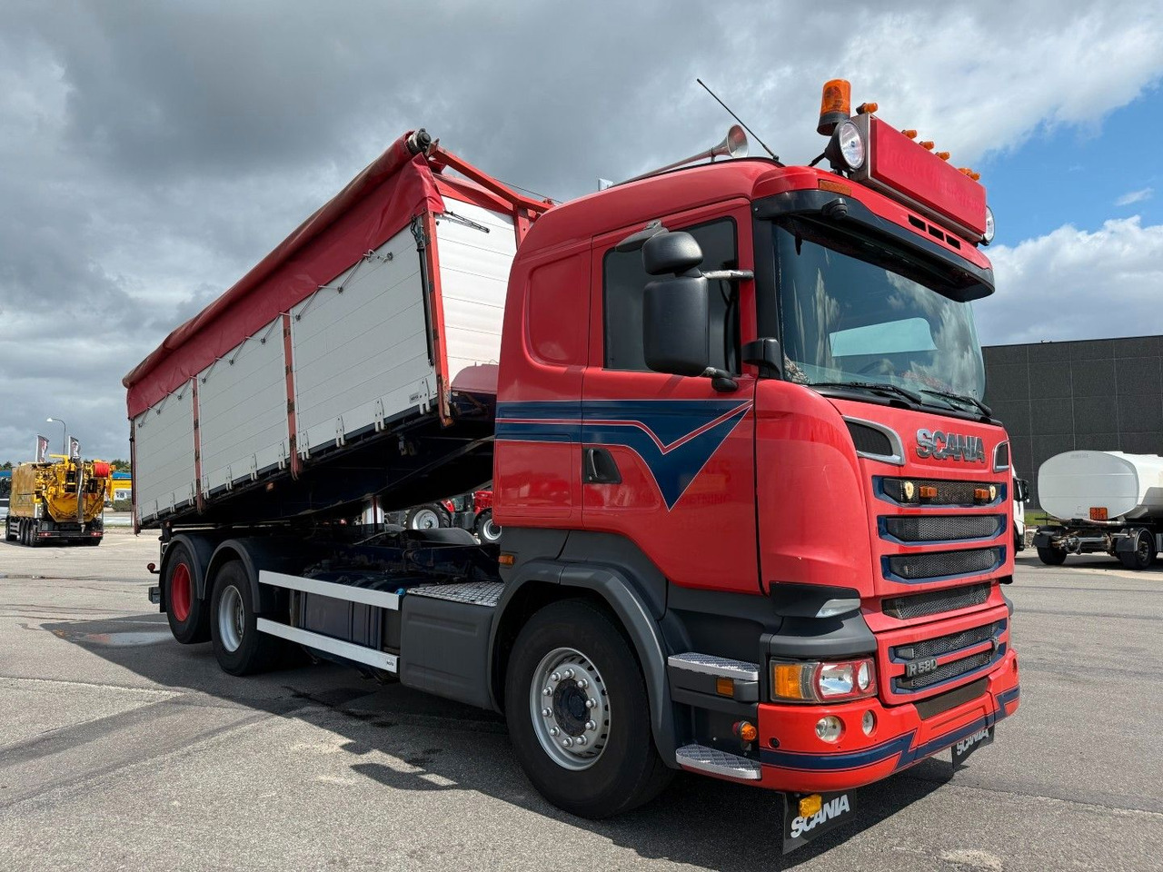 Scania R580 V8 6x2 Highline Euro 6 / Tipper / Kipper - Savivartis sunkvežimis: foto 2 Scania R580 V8 6x2 Highline Euro 6 / Tipper / Kipper - Savivartis sunkvežimis: foto 2