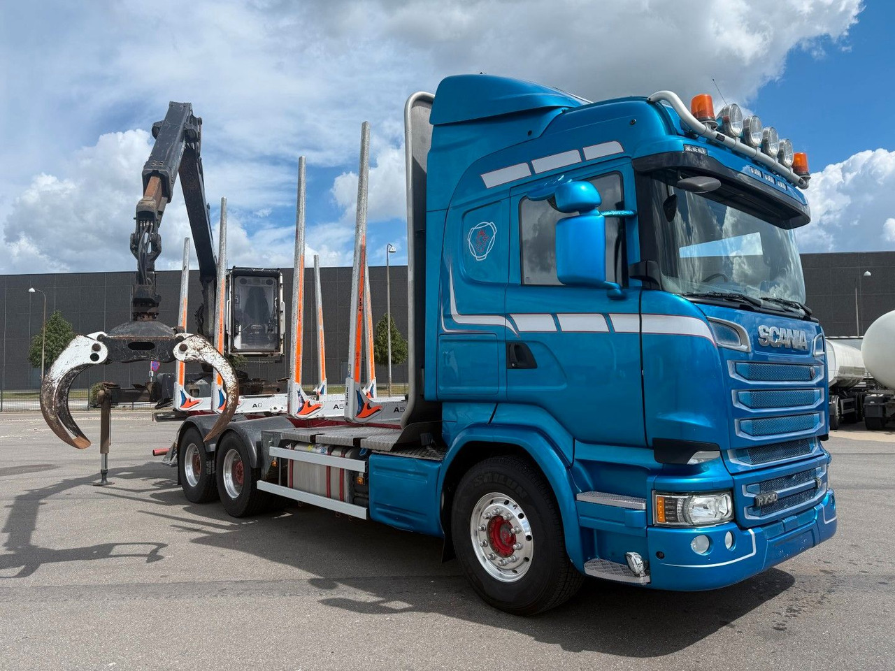 Scania R730 V8 6x4 Palfinger Epsilon M12L80 / Holz - Miškovežis, Sunkvežimis su kranu: foto 5 Scania R730 V8 6x4 Palfinger Epsilon M12L80 / Holz - Miškovežis, Sunkvežimis su kranu: foto 5