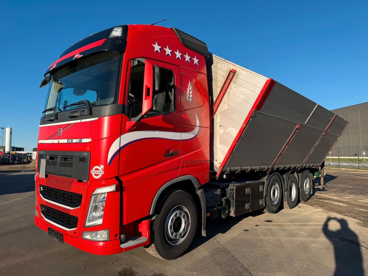 Volvo FH 500 8x2*6 Tipper / Kran / Crane / HMF 2120 - Sunkvežimis su kranu: foto 5 Volvo FH 500 8x2*6 Tipper / Kran / Crane / HMF 2120 - Sunkvežimis su kranu: foto 5