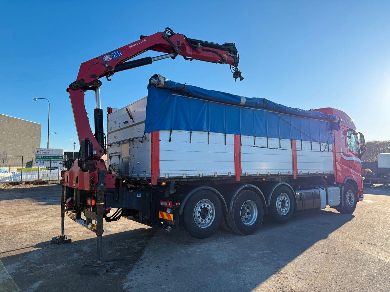 Volvo FH 500 8x2*6 Tipper / Kran / Crane / HMF 2120 - Sunkvežimis su kranu: foto 3 Volvo FH 500 8x2*6 Tipper / Kran / Crane / HMF 2120 - Sunkvežimis su kranu: foto 3