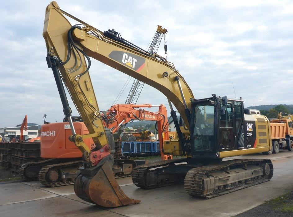 Caterpillar 323F L - Vikšrinis ekskavatorius: foto 1 Caterpillar 323F L - Vikšrinis ekskavatorius: foto 1