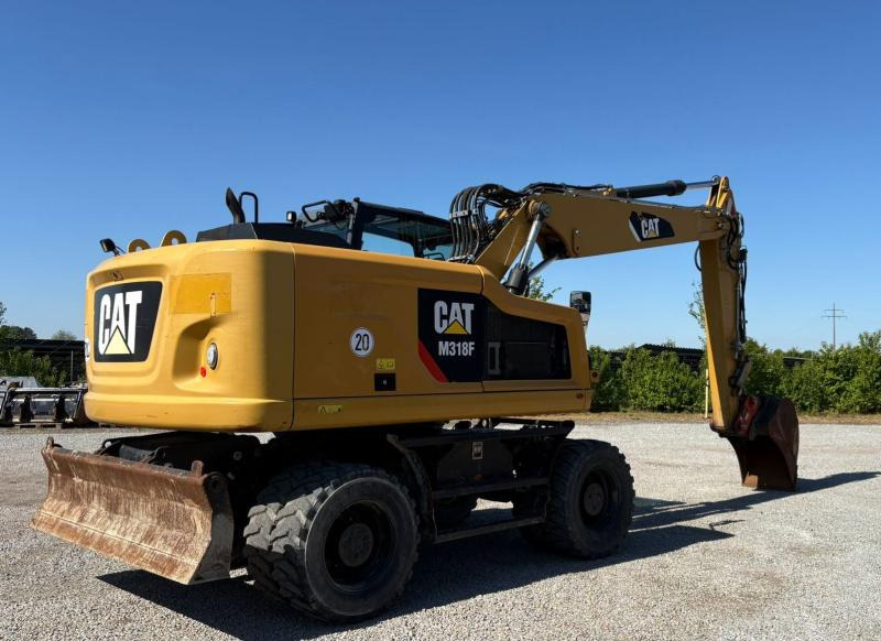 Caterpillar M318F - Ratinis ekskavatorius: foto 4 Caterpillar M318F - Ratinis ekskavatorius: foto 4