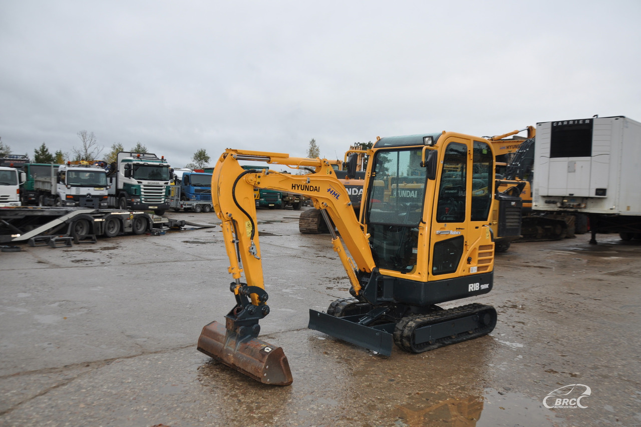 Hyundai R18-9AK - Mini ekskavatorius: foto 1 Hyundai R18-9AK - Mini ekskavatorius: foto 1
