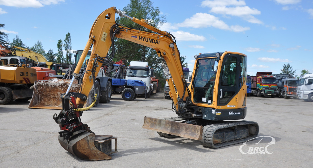 Hyundai R60CR-9A - Mini ekskavatorius: foto 1 Hyundai R60CR-9A - Mini ekskavatorius: foto 1