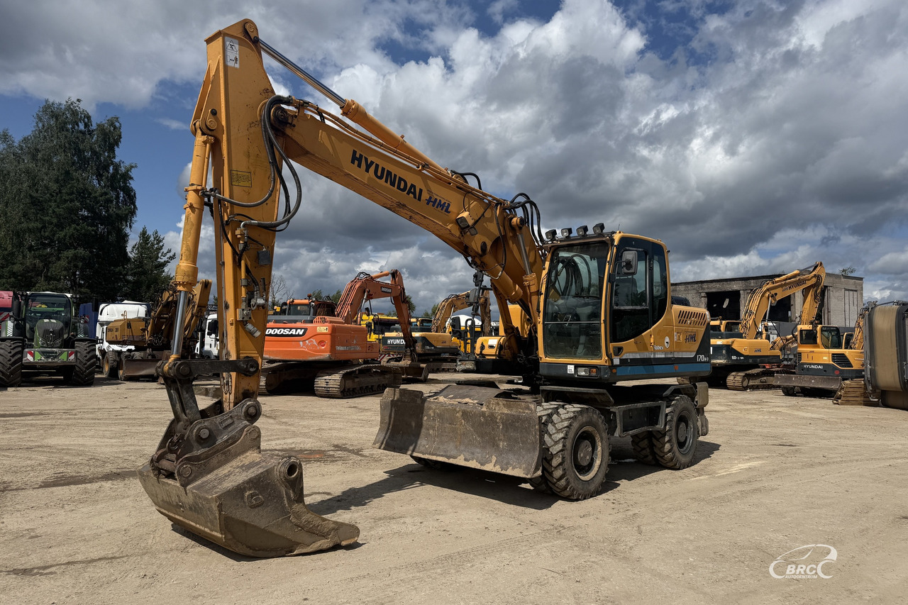 Hyundai Robex - Ratinis ekskavatorius: foto 1 Hyundai Robex - Ratinis ekskavatorius: foto 1