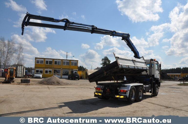 MAN 19.322 6X4 manipuliatorius HMF1453(B3) - Savivartis sunkvežimis, Sunkvežimis su kranu: foto 5 MAN 19.322 6X4 manipuliatorius HMF1453(B3) - Savivartis sunkvežimis, Sunkvežimis su kranu: foto 5