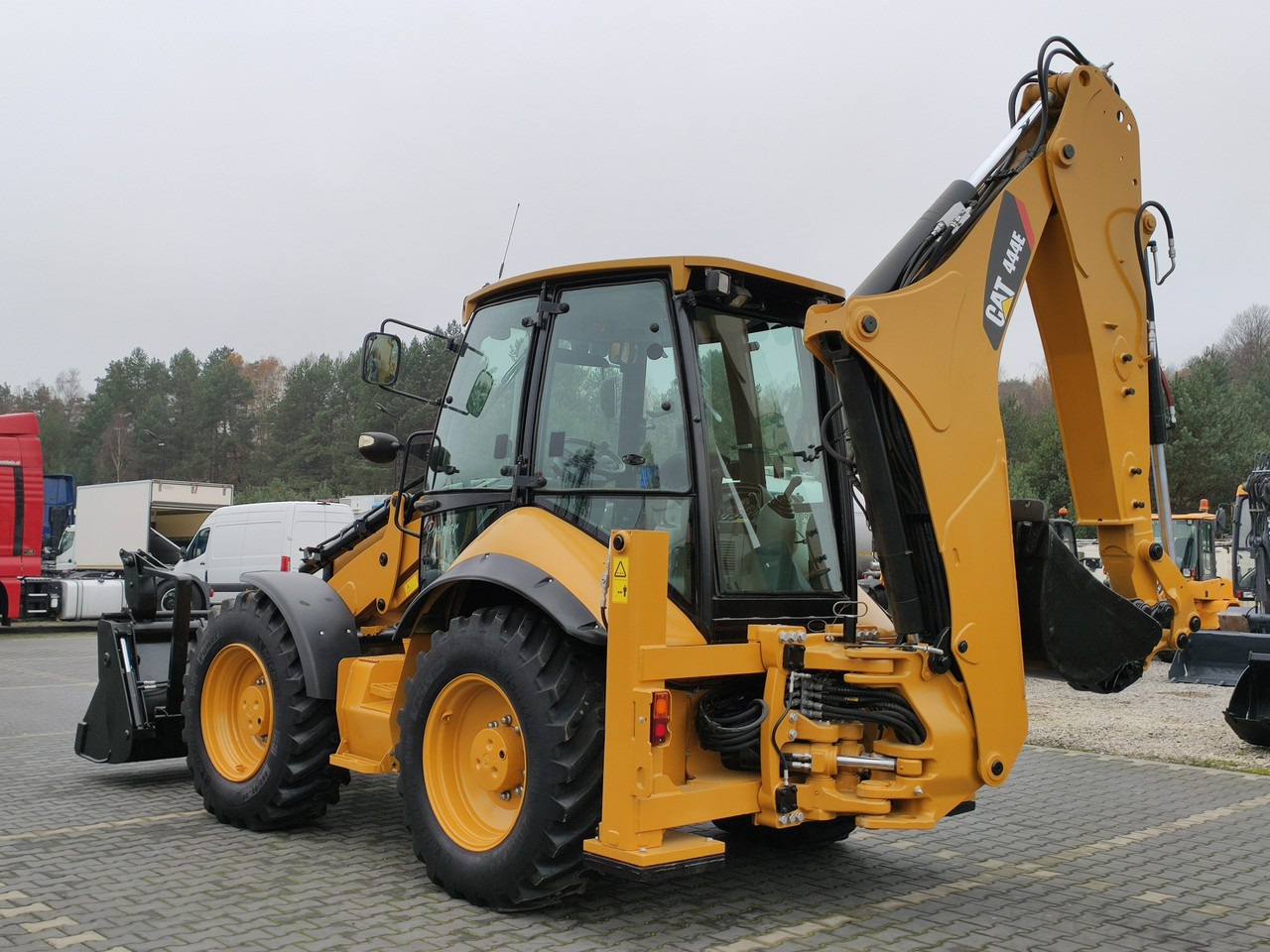 Caterpillar 444E Premier Sterowanie na Joystickach FULL OPCJA - Ekskavatorius-krautuvas: foto 4 Caterpillar 444E Premier Sterowanie na Joystickach FULL OPCJA - Ekskavatorius-krautuvas: foto 4