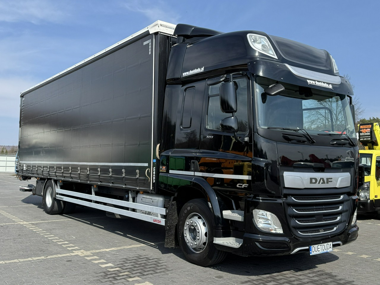 DAF CF 320 E6 Winda Firana Tył Drzwi Dach Zsuwany Długi 9.40m - Tentinis sunkvežimis: foto 5 DAF CF 320 E6 Winda Firana Tył Drzwi Dach Zsuwany Długi 9.40m - Tentinis sunkvežimis: foto 5