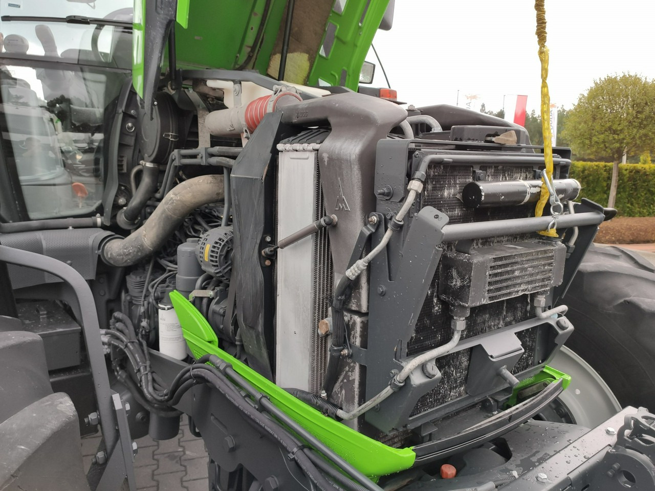 Traktorius Deutz Fahr Agrotron M620 4x4 Przedni Tuz Wałek W.O.M Wyjścia do Przyczepy: foto 30