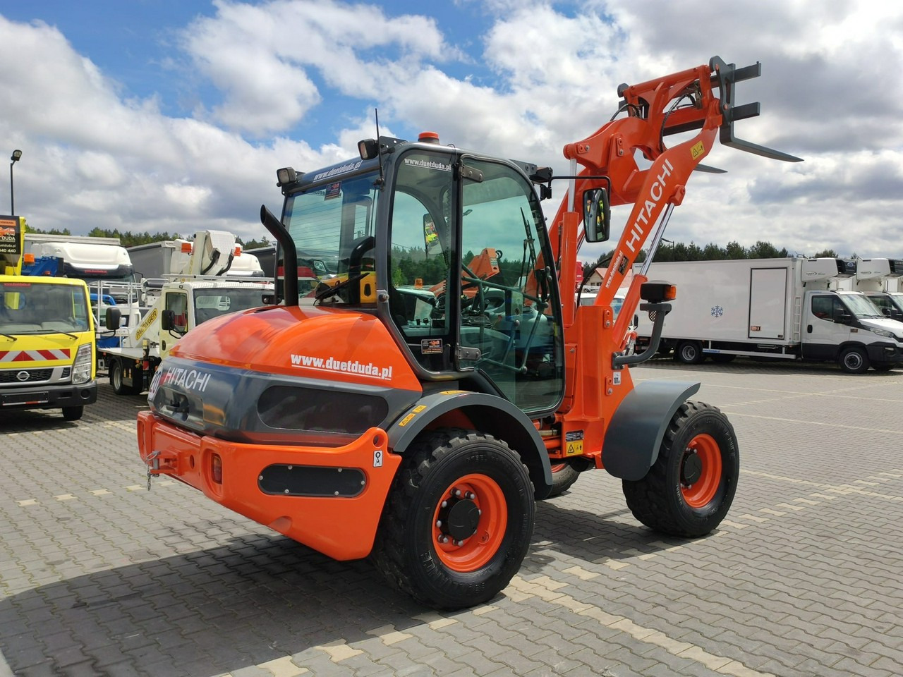 Hitachi ZW75 Wheel Loader Szybko-Złącze Widły Stan Bardzo Dobry - Ratinis krautuvas: foto 5 Hitachi ZW75 Wheel Loader Szybko-Złącze Widły Stan Bardzo Dobry - Ratinis krautuvas: foto 5