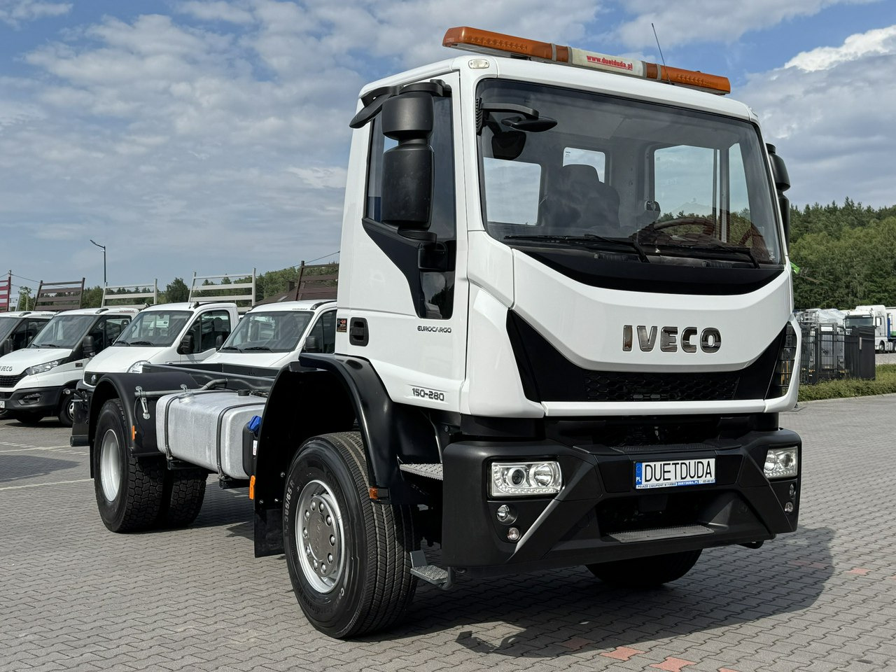 Iveco Eurocargo 150-280 Rama 550cm Napęd 4x4 Reduktor + Blokady - Važiuoklės sunkvežimis: foto 4 Iveco Eurocargo 150-280 Rama 550cm Napęd 4x4 Reduktor + Blokady - Važiuoklės sunkvežimis: foto 4