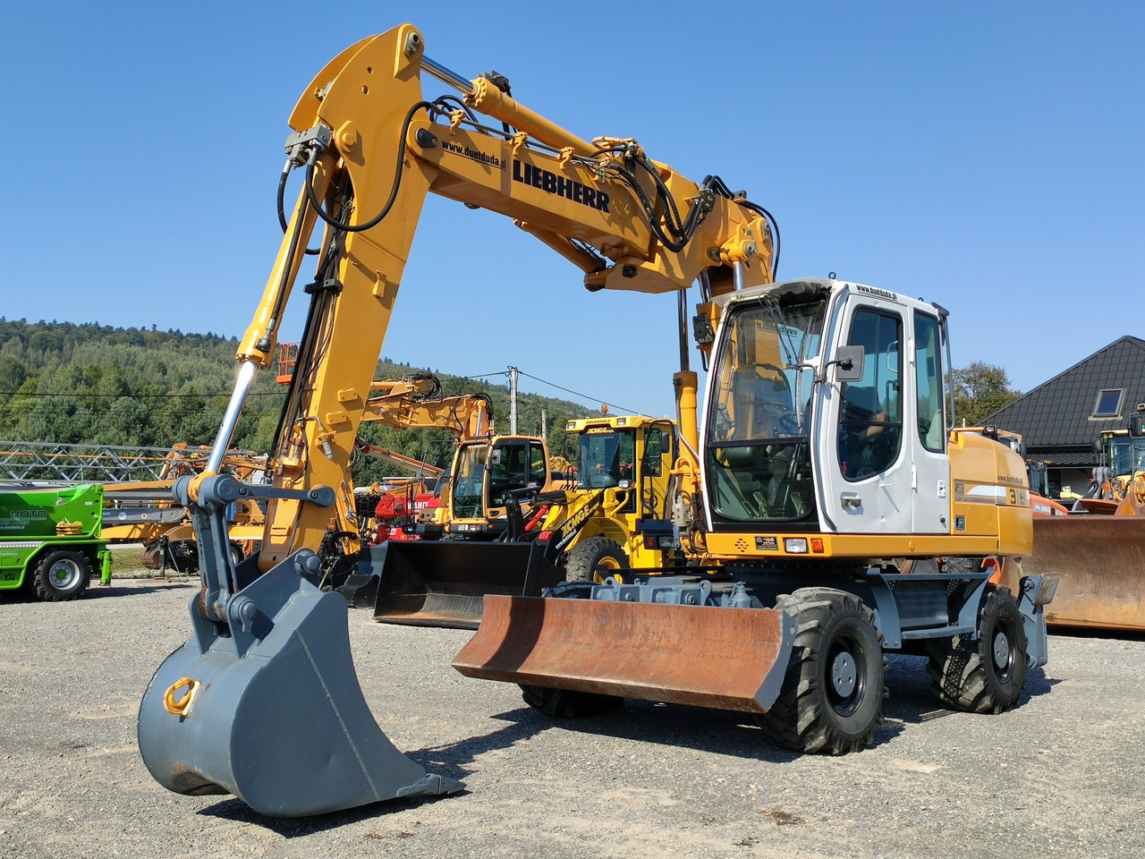 Liebherr A316 Maszyna po Pełnym Tulejowaniu Bez Luzów i Wycieków - Ratinis ekskavatorius: foto 3 Liebherr A316 Maszyna po Pełnym Tulejowaniu Bez Luzów i Wycieków - Ratinis ekskavatorius: foto 3