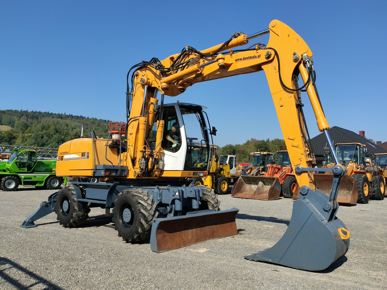 Liebherr A316 Maszyna po Pełnym Tulejowaniu Bez Luzów i Wycieków - Ratinis ekskavatorius: foto 2 Liebherr A316 Maszyna po Pełnym Tulejowaniu Bez Luzów i Wycieków - Ratinis ekskavatorius: foto 2