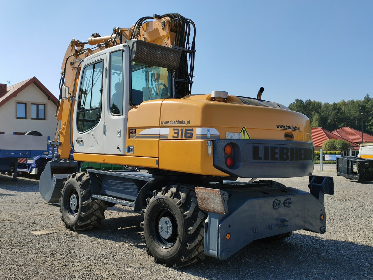 Ratinis ekskavatorius Liebherr A316 Maszyna po Pełnym Tulejowaniu Bez Luzów i Wycieków: foto 14