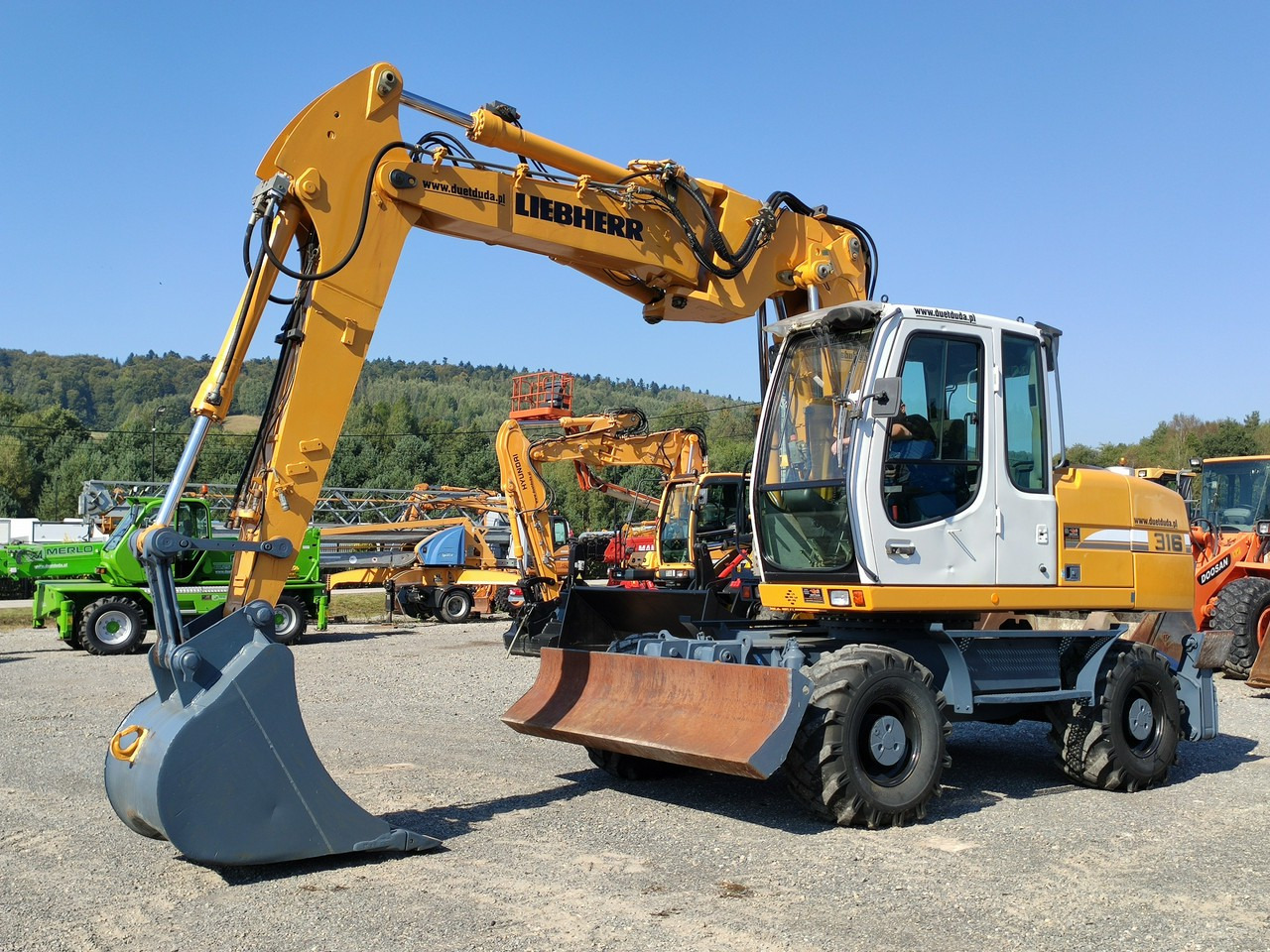 Liebherr A316 Maszyna po Pełnym Tulejowaniu Bez Luzów i Wycieków - Ratinis ekskavatorius: foto 1 Liebherr A316 Maszyna po Pełnym Tulejowaniu Bez Luzów i Wycieków - Ratinis ekskavatorius: foto 1