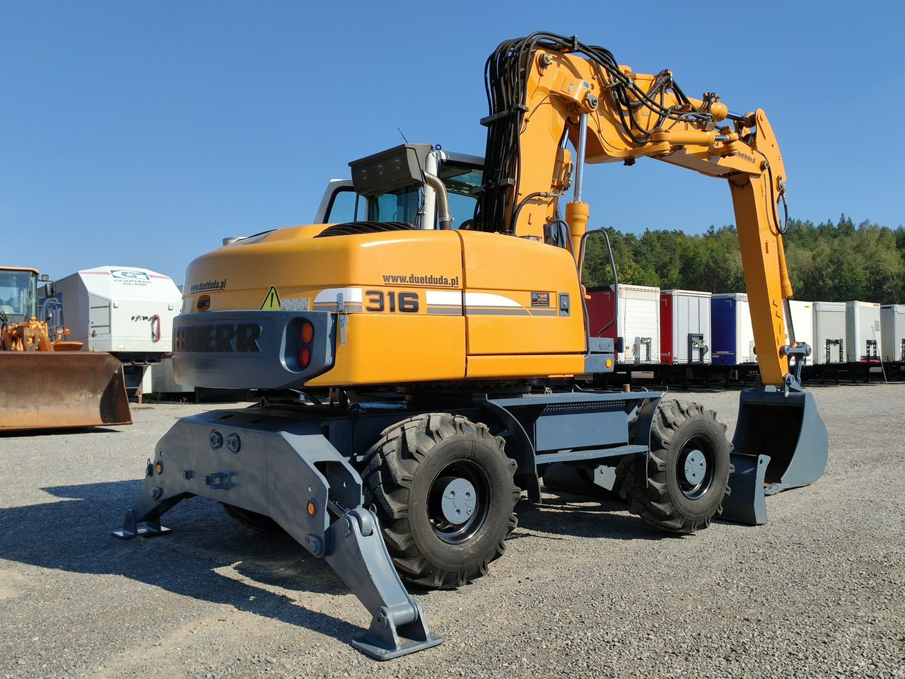 Ratinis ekskavatorius Liebherr A316 Maszyna po Pełnym Tulejowaniu Bez Luzów i Wycieków: foto 13