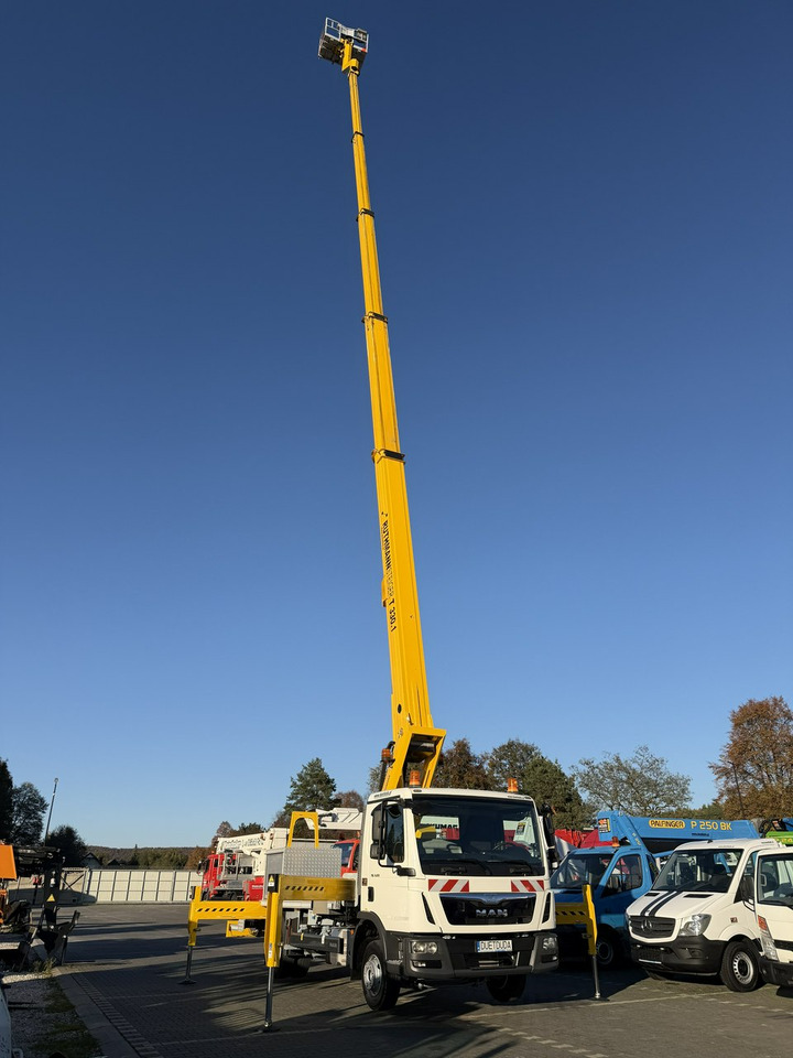 MAN TGL 7.150 Zwyżka Ruthmann T330 33-Metry w bok 21m Mały przebieg - Autobokštelio: foto 3 MAN TGL 7.150 Zwyżka Ruthmann T330 33-Metry w bok 21m Mały przebieg - Autobokštelio: foto 3