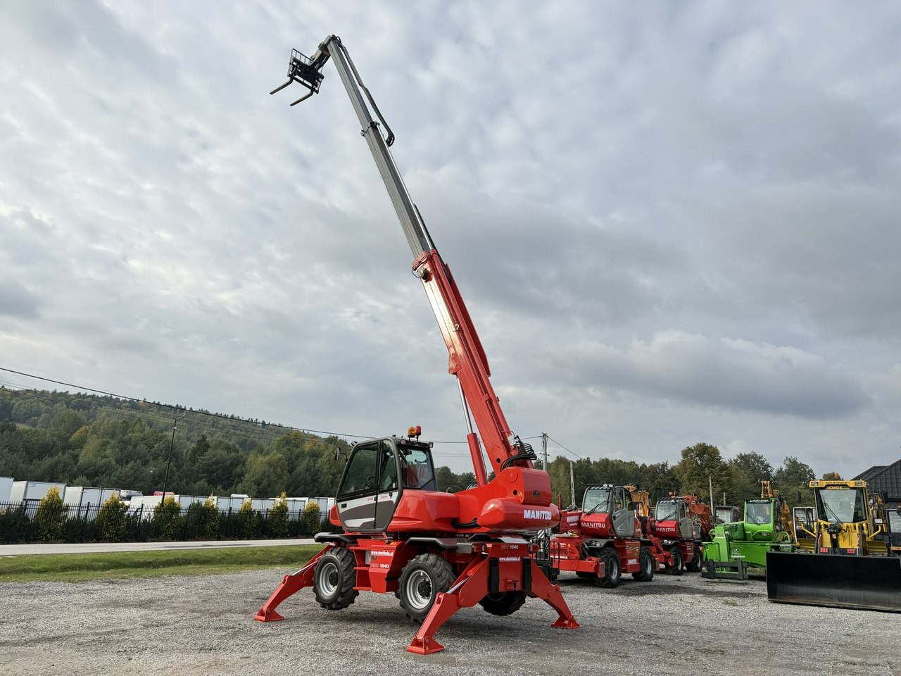 Teleskopinis krautuvas Manitou MRT 1640 Easy ROTO Ładowarka Teleskopowa Obrotowa 1840 2150: foto 9