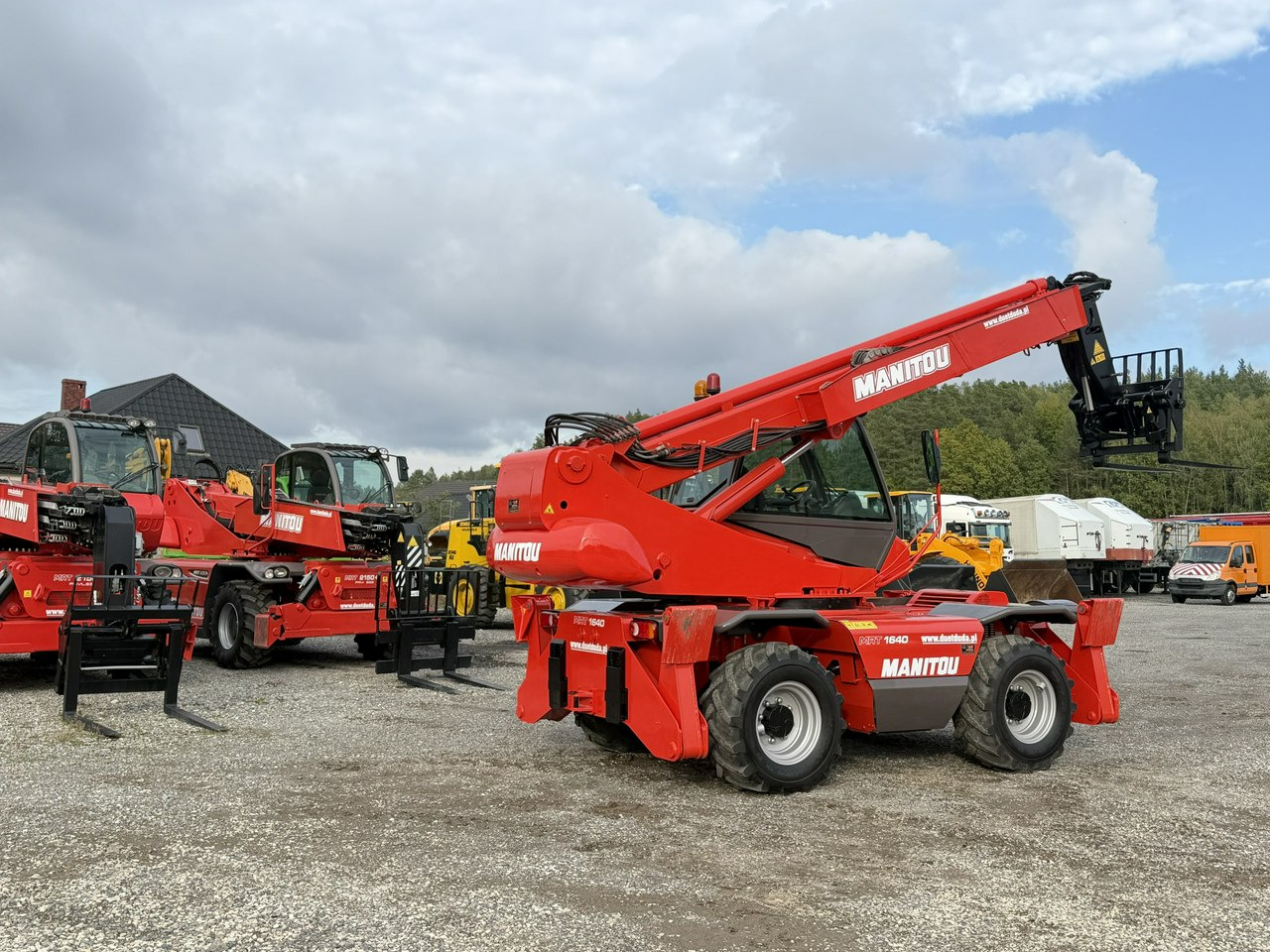 Teleskopinis krautuvas Manitou MRT 1640 Easy ROTO Ładowarka Teleskopowa Obrotowa 1840 2150: foto 12
