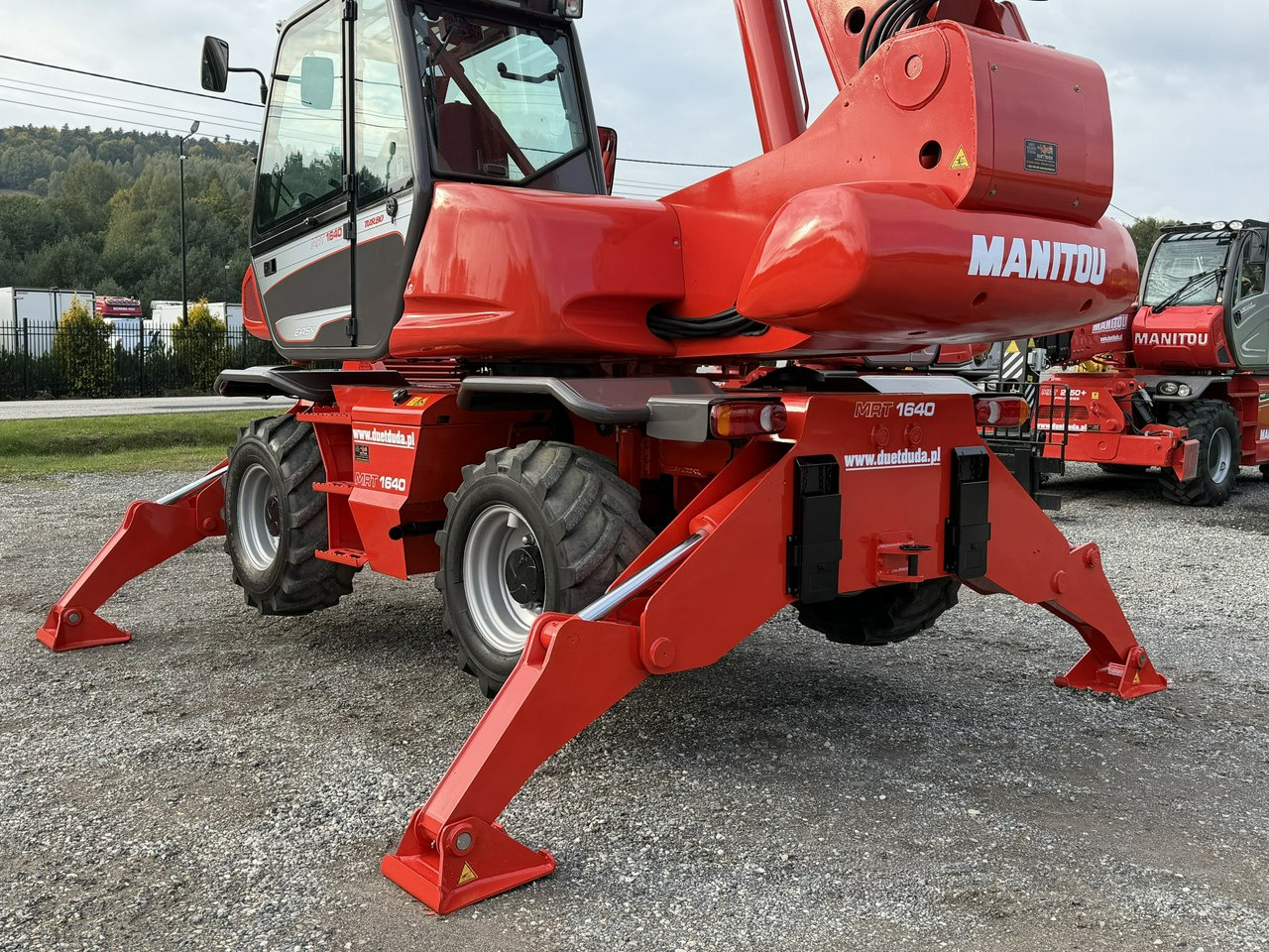 Teleskopinis krautuvas Manitou MRT 1640 Easy ROTO Ładowarka Teleskopowa Obrotowa 1840 2150: foto 14