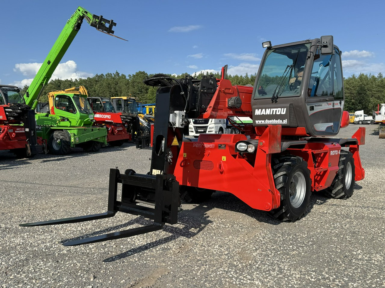 Manitou MRT 1840 ROTO Turbo Ładowarka Teleskopowa Obrotowa 1850 - Teleskopinis krautuvas: foto 4 Manitou MRT 1840 ROTO Turbo Ładowarka Teleskopowa Obrotowa 1850 - Teleskopinis krautuvas: foto 4