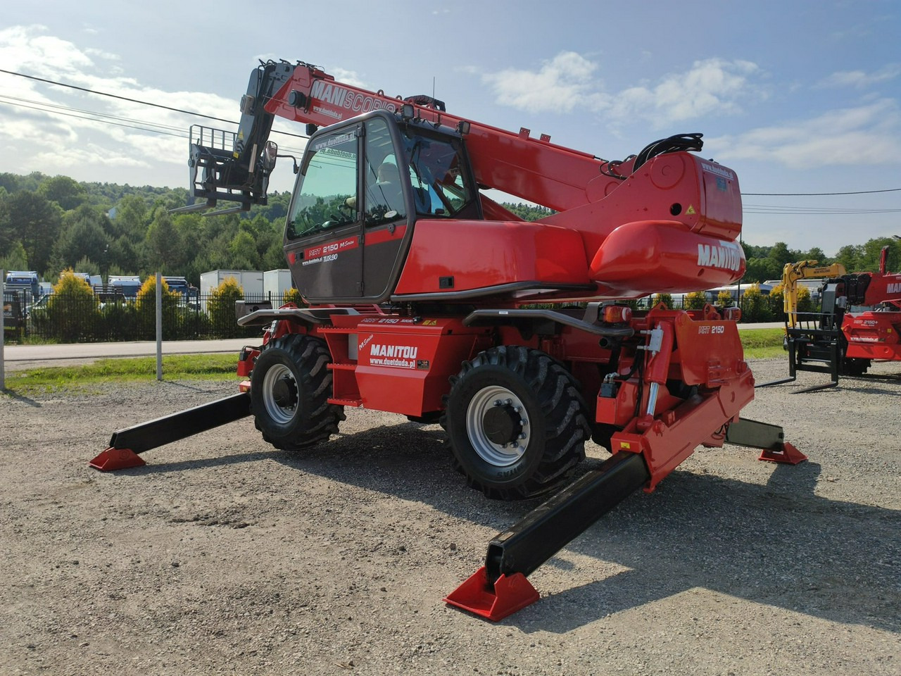 Manitou MRT 2150 ROTO Ładowarka Teleskopowa Obrotowa 2550 1850 1840 - Teleskopinis krautuvas: foto 5 Manitou MRT 2150 ROTO Ładowarka Teleskopowa Obrotowa 2550 1850 1840 - Teleskopinis krautuvas: foto 5