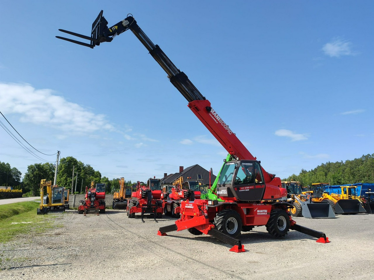 Manitou MRT 2150 ROTO Ładowarka Teleskopowa Obrotowa 2550 1850 1840 - Teleskopinis krautuvas: foto 2 Manitou MRT 2150 ROTO Ładowarka Teleskopowa Obrotowa 2550 1850 1840 - Teleskopinis krautuvas: foto 2