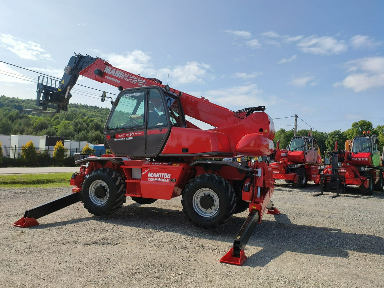 Manitou MRT 2150 ROTO Ładowarka Teleskopowa Obrotowa 2550 1850 1840 - Teleskopinis krautuvas: foto 4 Manitou MRT 2150 ROTO Ładowarka Teleskopowa Obrotowa 2550 1850 1840 - Teleskopinis krautuvas: foto 4