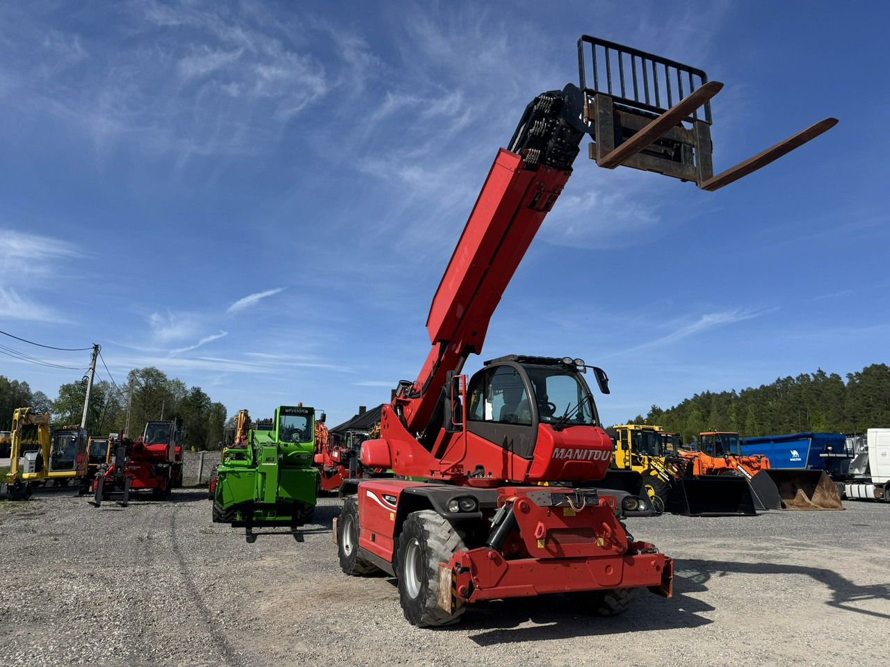 Manitou MRT 2150 + ROTO Ładowarka Teleskopowa Obrotowa 2550 - Teleskopinis krautuvas: foto 5 Manitou MRT 2150 + ROTO Ładowarka Teleskopowa Obrotowa 2550 - Teleskopinis krautuvas: foto 5