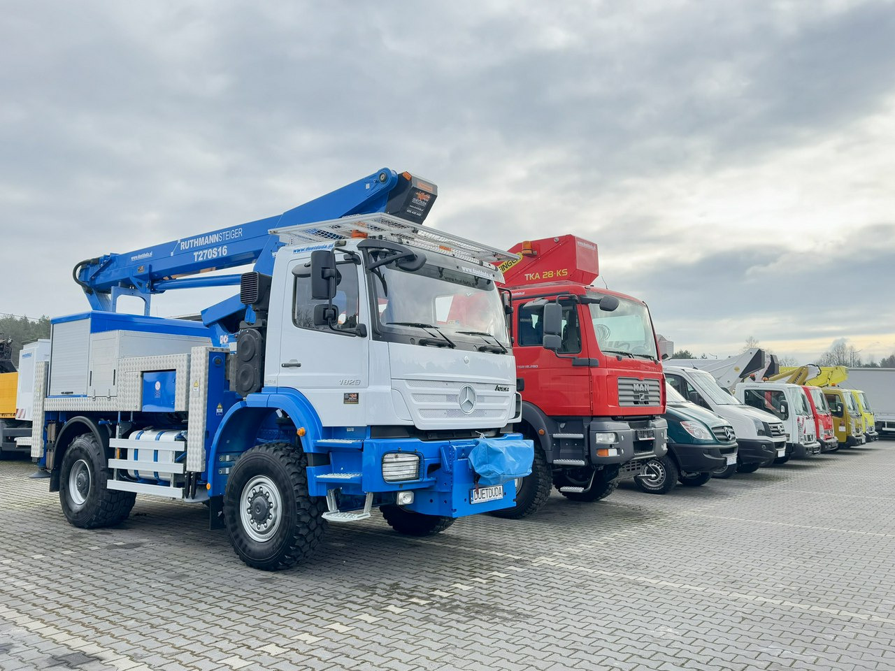 Mercedes AXOR 1829 4x4 Zwyżka RUTHMANN STEIGER T270S16 Podnośnik Koszowy - Autobokštelio: foto 5 Mercedes AXOR 1829 4x4 Zwyżka RUTHMANN STEIGER T270S16 Podnośnik Koszowy - Autobokštelio: foto 5