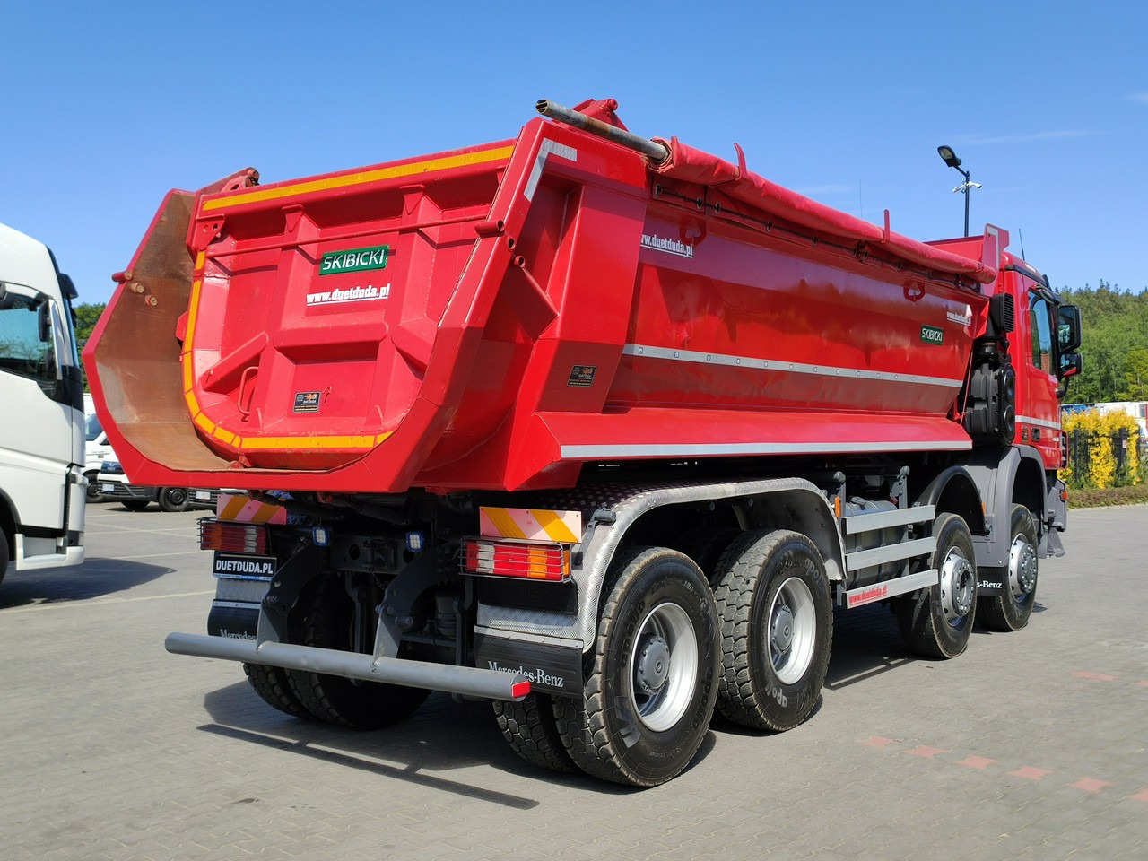 Mercedes Actros 4141 8x6 Wywrot SKIBICKI Automat EPS ze Sprzegłem !!! - Savivartis sunkvežimis: foto 3 Mercedes Actros 4141 8x6 Wywrot SKIBICKI Automat EPS ze Sprzegłem !!! - Savivartis sunkvežimis: foto 3
