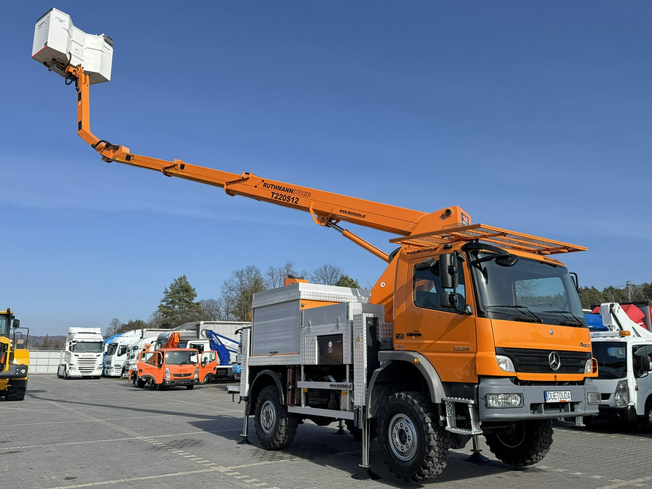 Mercedes Atego 1324 4x4 Zwyżka RUTHMANN STEIGER T220S12 Podnośnik Koszowy - Autobokštelio: foto 2 Mercedes Atego 1324 4x4 Zwyżka RUTHMANN STEIGER T220S12 Podnośnik Koszowy - Autobokštelio: foto 2