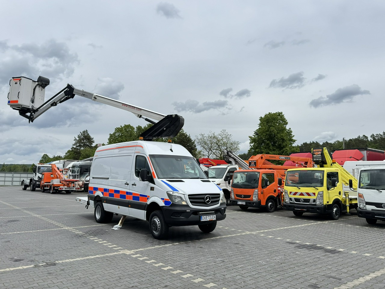 Mercedes Sprinter Zwyżka Podnośnik Koszowy KLUBB K42P UDT WUMAG GSR - Autobokštelio: foto 5 Mercedes Sprinter Zwyżka Podnośnik Koszowy KLUBB K42P UDT WUMAG GSR - Autobokštelio: foto 5