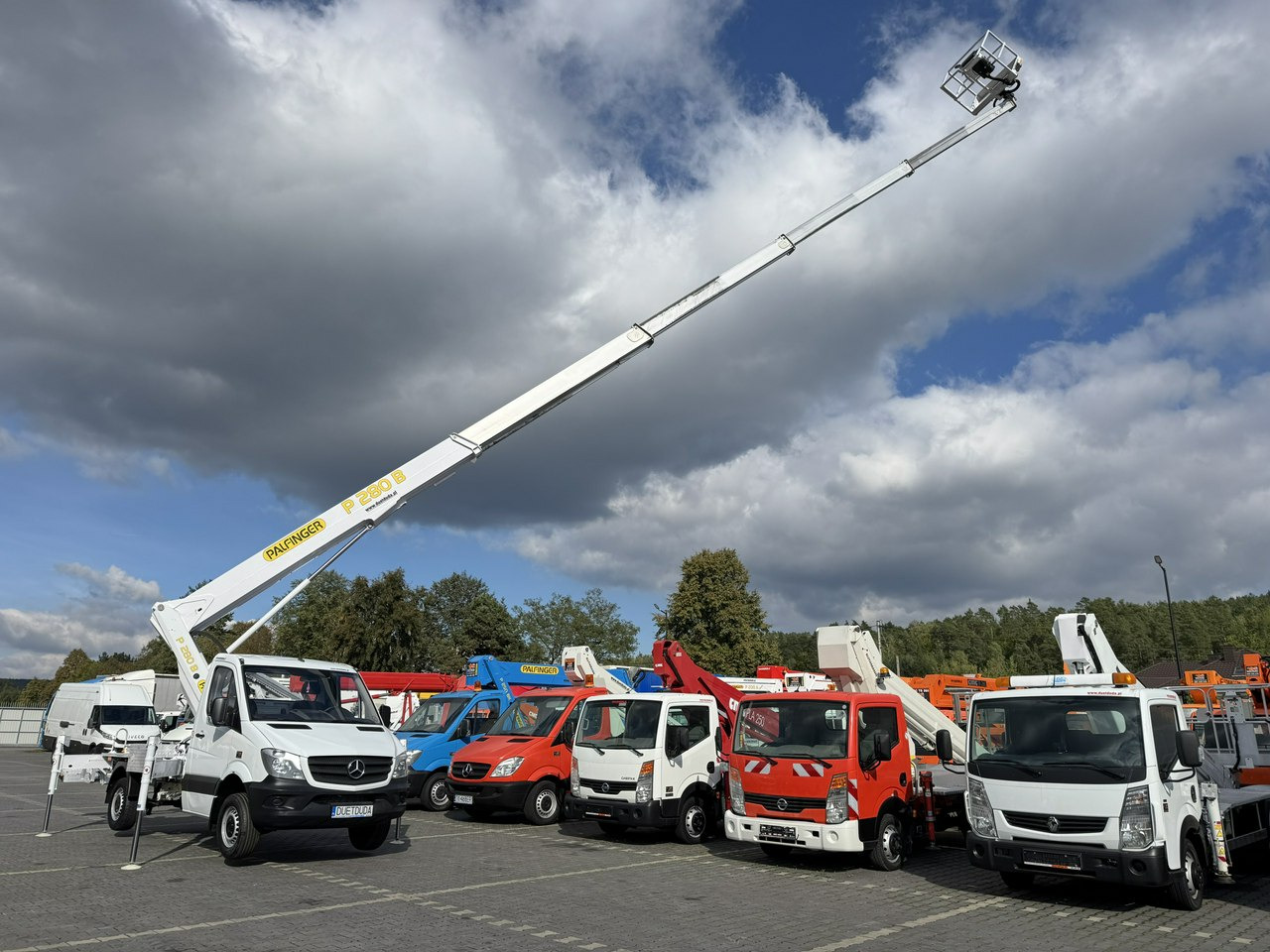 Mercedes Sprinter Zwyżka Podnośnik Koszowy PALFINGER P280 B UDT - Autobokštelio: foto 2 Mercedes Sprinter Zwyżka Podnośnik Koszowy PALFINGER P280 B UDT - Autobokštelio: foto 2
