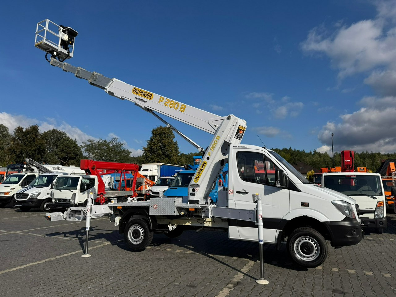 Mercedes Sprinter Zwyżka Podnośnik Koszowy PALFINGER P280 B UDT - Autobokštelio: foto 5 Mercedes Sprinter Zwyżka Podnośnik Koszowy PALFINGER P280 B UDT - Autobokštelio: foto 5