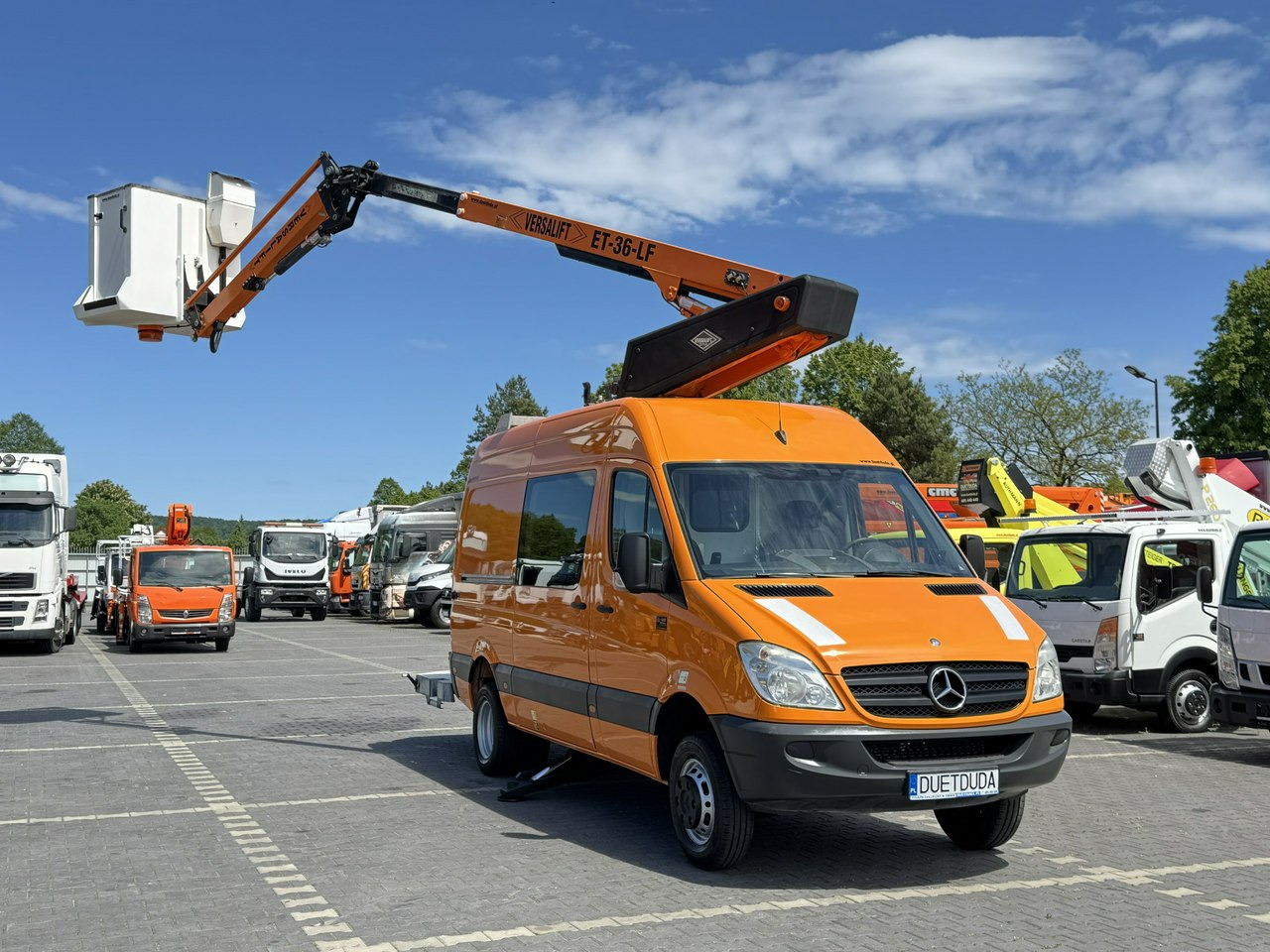 Mercedes Sprinter Zwyżka Podnośnik Koszowy VERSALIFT KLUBB ET-36-LF UDT - Autobokštelio: foto 3 Mercedes Sprinter Zwyżka Podnośnik Koszowy VERSALIFT KLUBB ET-36-LF UDT - Autobokštelio: foto 3