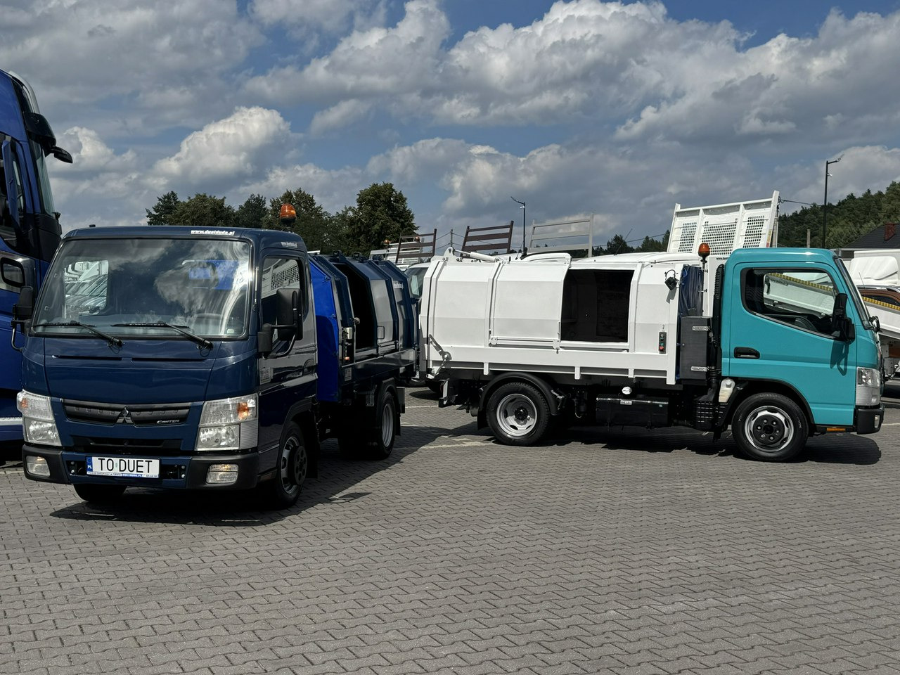 Šiukšliavežis Mitsubishi Canter: foto 7