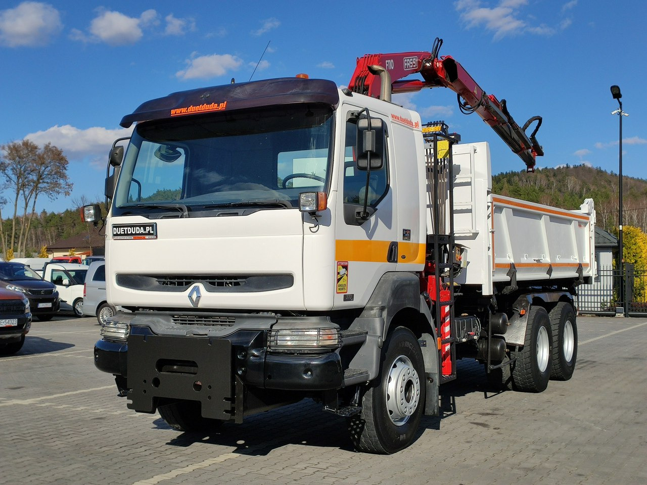Renault Kerax 26.370 6x4 Mocny HDS FASSI F110 - Savivartis sunkvežimis, Sunkvežimis su kranu: foto 2 Renault Kerax 26.370 6x4 Mocny HDS FASSI F110 - Savivartis sunkvežimis, Sunkvežimis su kranu: foto 2