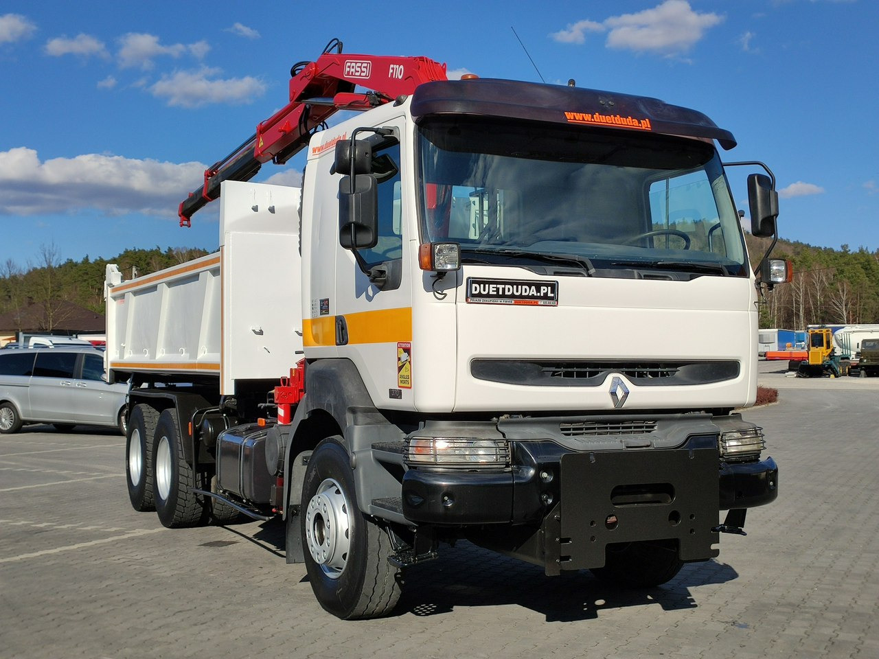 Renault Kerax 26.370 6x4 Mocny HDS FASSI F110 - Savivartis sunkvežimis, Sunkvežimis su kranu: foto 3 Renault Kerax 26.370 6x4 Mocny HDS FASSI F110 - Savivartis sunkvežimis, Sunkvežimis su kranu: foto 3