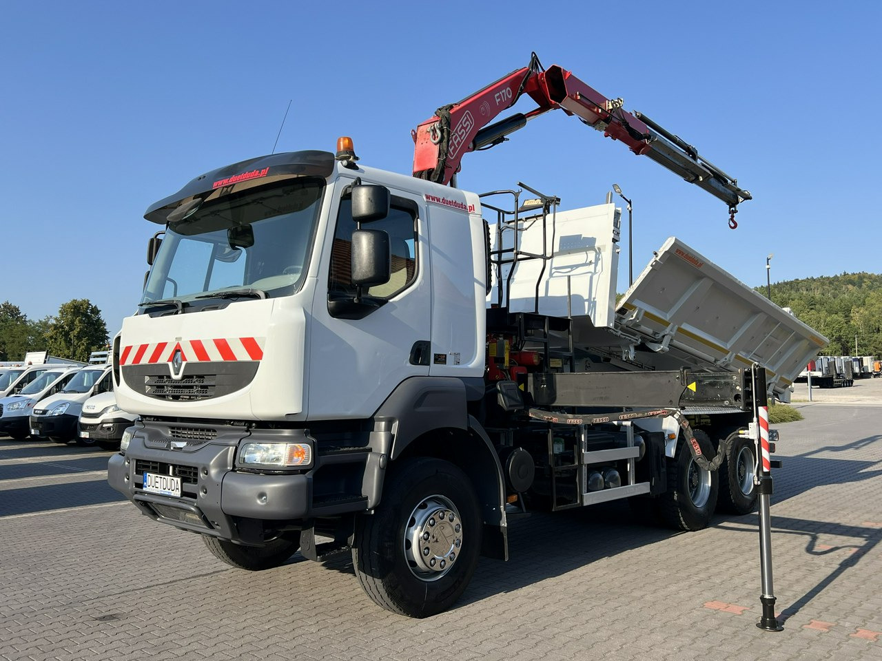 Renault Kerax 26.390 6x4 Mocny HDS FASSI F170 Sterowanie Radiowe - Savivartis sunkvežimis, Sunkvežimis su kranu: foto 1 Renault Kerax 26.390 6x4 Mocny HDS FASSI F170 Sterowanie Radiowe - Savivartis sunkvežimis, Sunkvežimis su kranu: foto 1