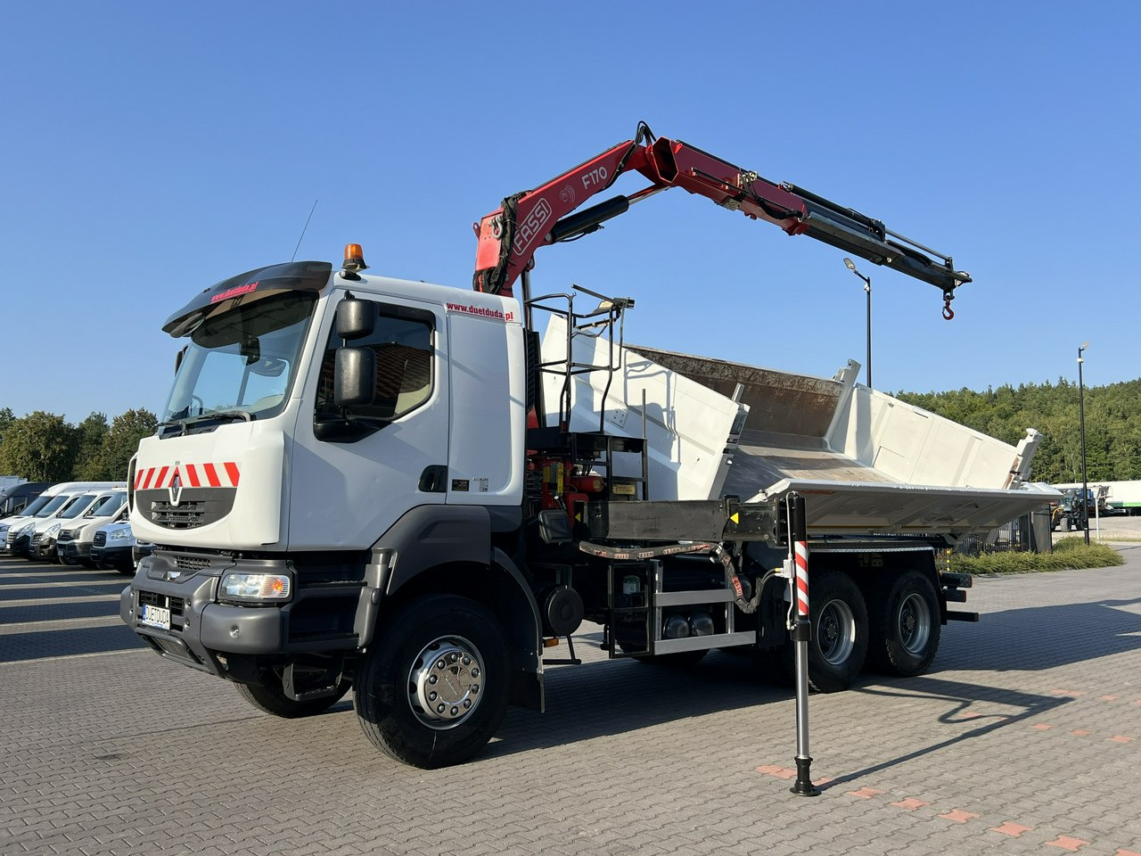 Renault Kerax 26.390 6x4 Mocny HDS FASSI F170 Sterowanie Radiowe - Savivartis sunkvežimis, Sunkvežimis su kranu: foto 3 Renault Kerax 26.390 6x4 Mocny HDS FASSI F170 Sterowanie Radiowe - Savivartis sunkvežimis, Sunkvežimis su kranu: foto 3