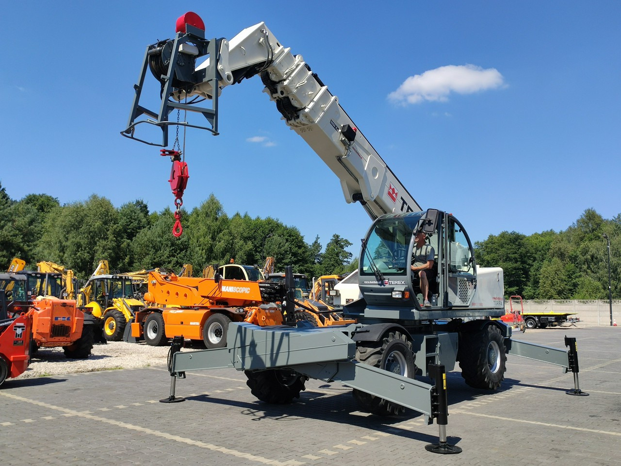 Terex Lift GTH 5022 ROTO Obrotowa Ładowarka Teleskopowa - Teleskopinis krautuvas: foto 5 Terex Lift GTH 5022 ROTO Obrotowa Ładowarka Teleskopowa - Teleskopinis krautuvas: foto 5