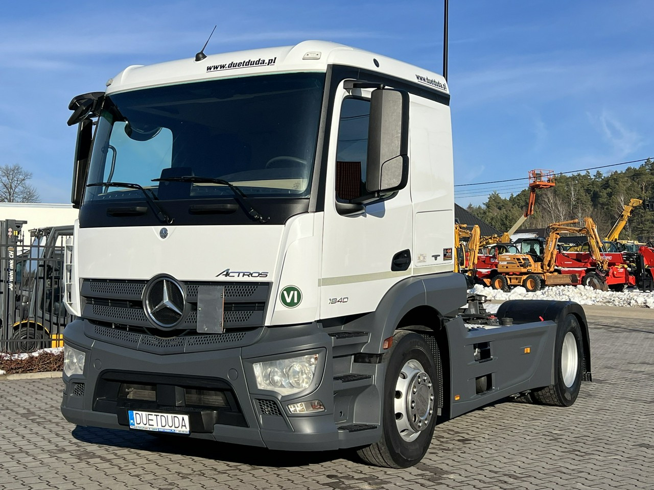 Mercedes ACTROS 1840 Euro 6 ADR HYDRAULIKA Niska Kabina Standard !!! - Vilkikas: foto 4 Mercedes ACTROS 1840 Euro 6 ADR HYDRAULIKA Niska Kabina Standard !!! - Vilkikas: foto 4