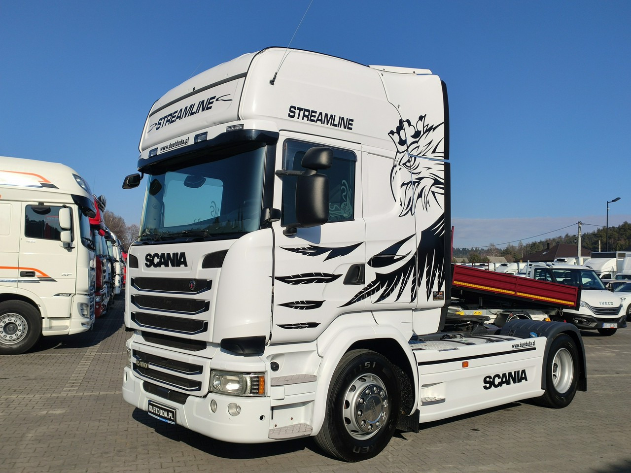 Scania R 450 Topline E6 4x2 Retarder Klima Postojowa !!! - Vilkikas: foto 2 Scania R 450 Topline E6 4x2 Retarder Klima Postojowa !!! - Vilkikas: foto 2