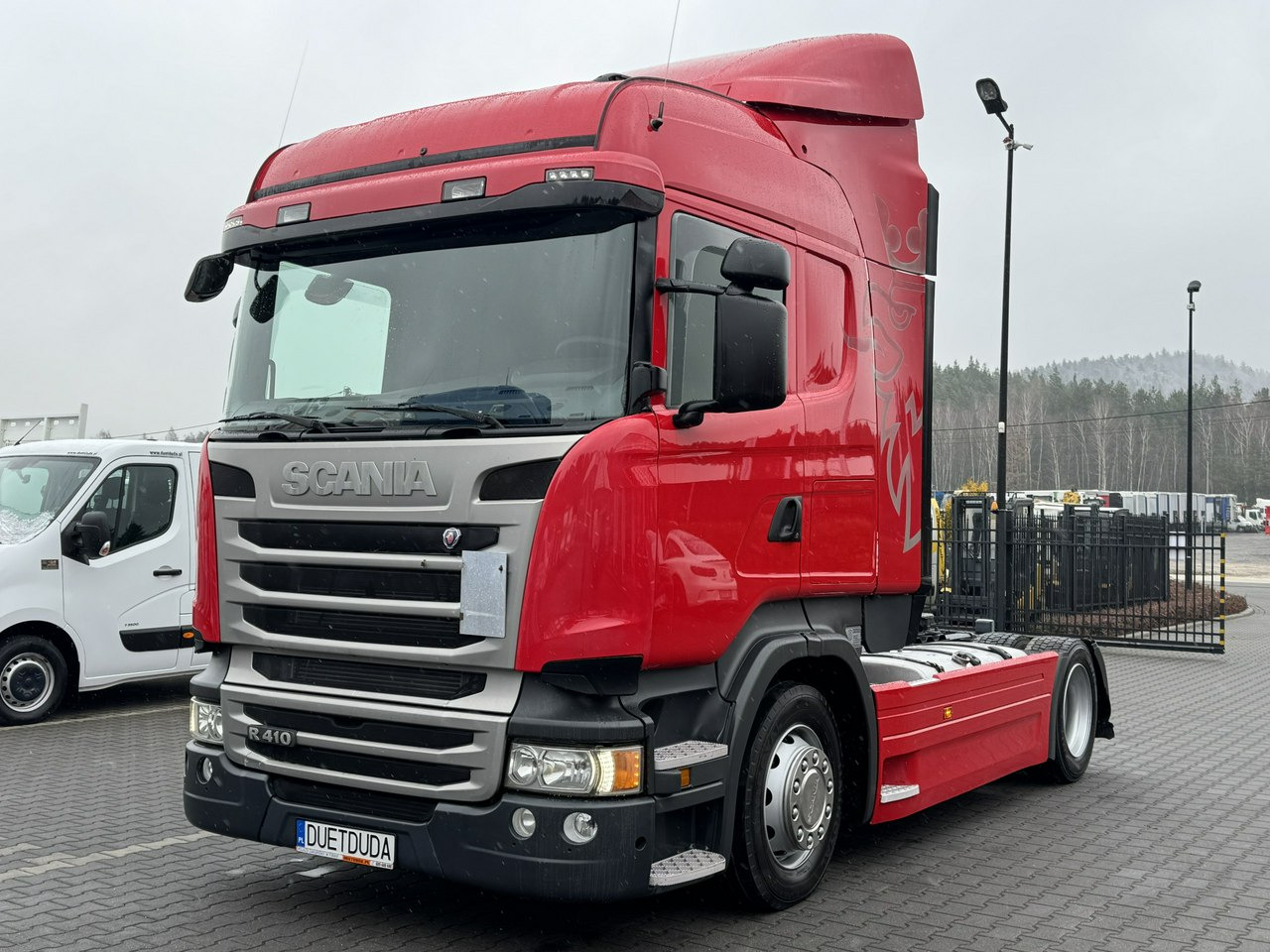 Scania R410 E6 4x2 Retarder Klima Postojowa Low deck / Mega - Vilkikas: foto 4 Scania R410 E6 4x2 Retarder Klima Postojowa Low deck / Mega - Vilkikas: foto 4