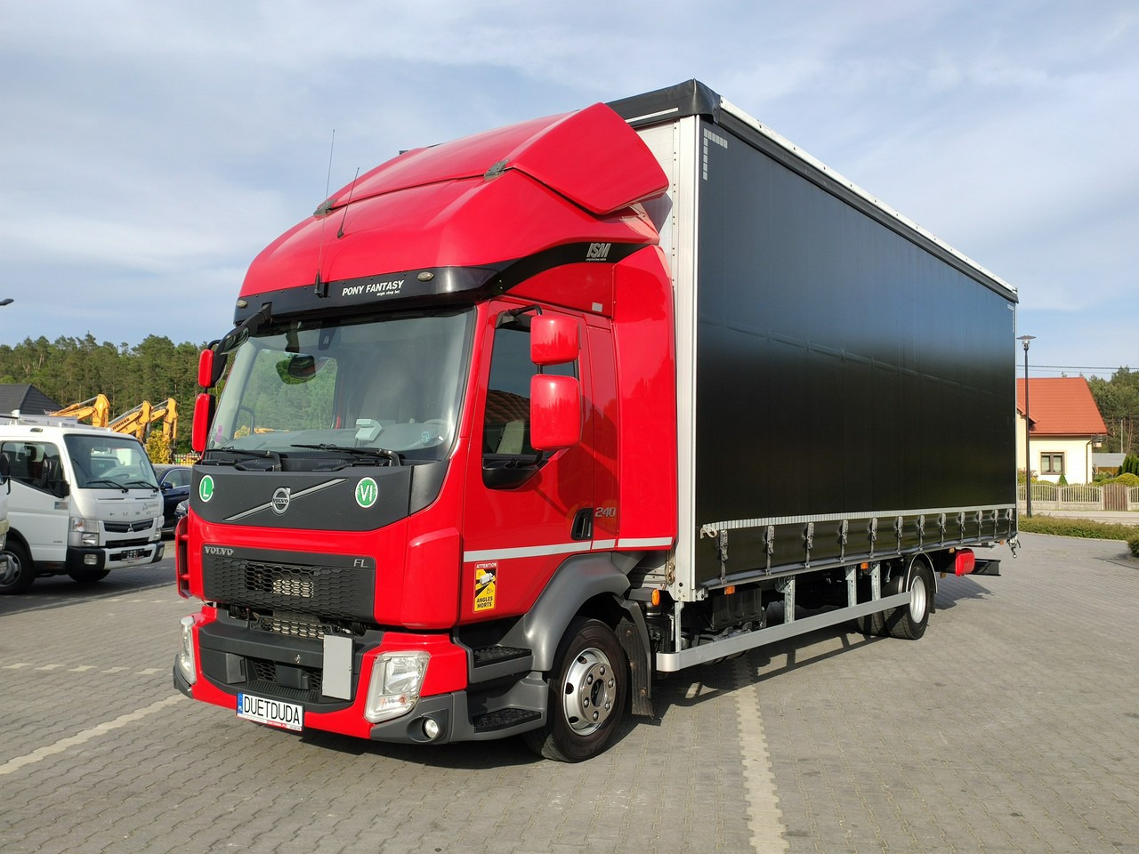 Volvo FL12.240 E6 Firana Tył Drzwi Dach Zsuwany Bogato Wyposażony !!! - Tentinis sunkvežimis: foto 2 Volvo FL12.240 E6 Firana Tył Drzwi Dach Zsuwany Bogato Wyposażony !!! - Tentinis sunkvežimis: foto 2
