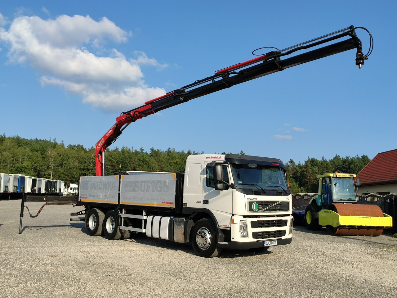 Volvo FM 440 6x4 HDS FASSI F170 Składany w Literę Z - Platforminis/ Bortinis sunkvežimis, Sunkvežimis su kranu: foto 1 Volvo FM 440 6x4 HDS FASSI F170 Składany w Literę Z - Platforminis/ Bortinis sunkvežimis, Sunkvežimis su kranu: foto 1