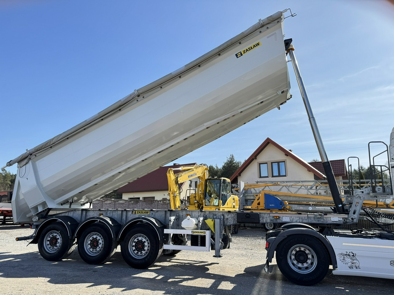 Zasław D-653A Mulda Stalowa Hardox 30m - Savivartis puspriekabė: foto 5 Zasław D-653A Mulda Stalowa Hardox 30m - Savivartis puspriekabė: foto 5